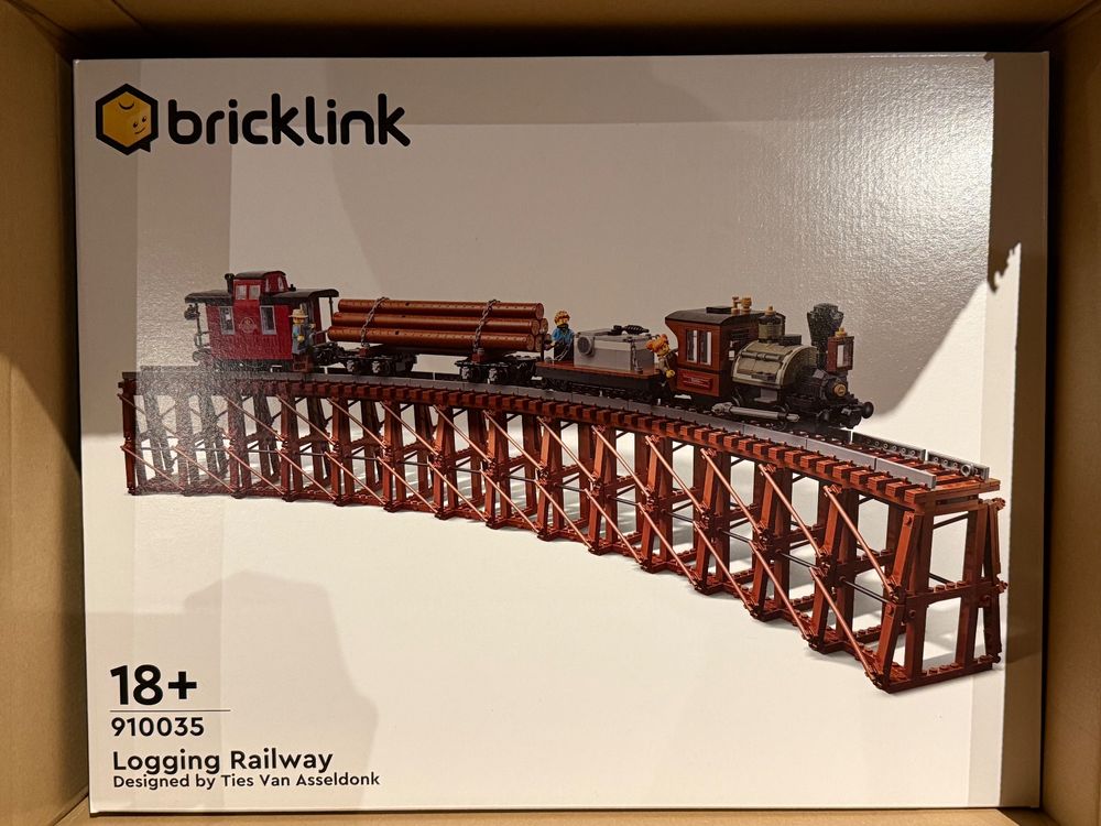 LEGO Bricklink 910035 - Logging Railway (Neu und originalverpackt) in ...
