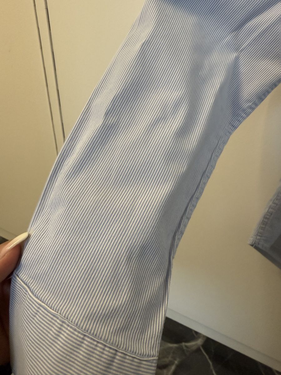 H&M Blusen: Helles, blau gestreiftes Hemd von H&M, Grösse 36 – Neu (gemäss Beschreibung) aus Kriegstetten von suji18 1