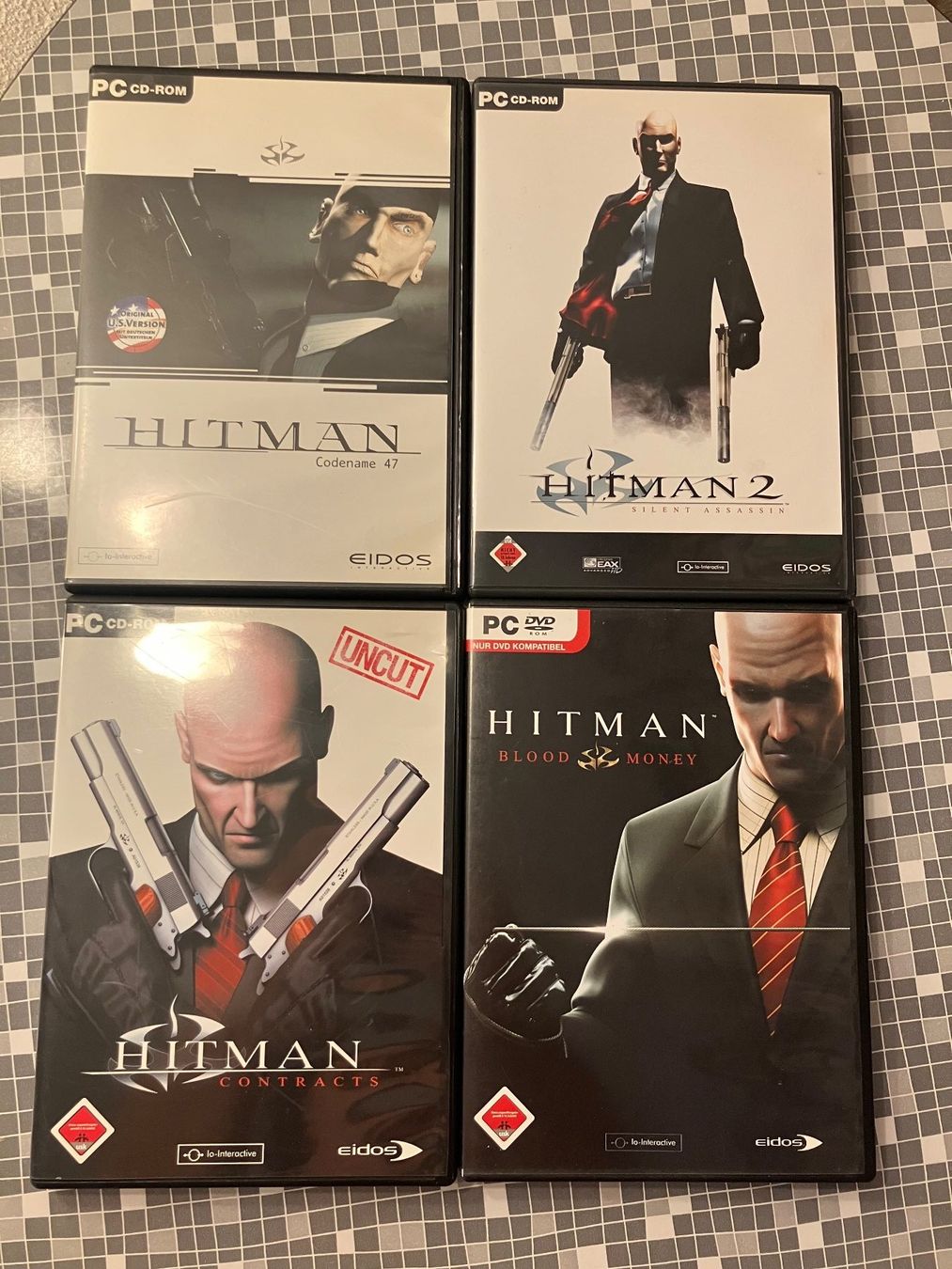 Jeux: Hitman 1 - 4 - Game Set, PC (2000/02/04/06) – D'occasion à Winkel par Asdas87