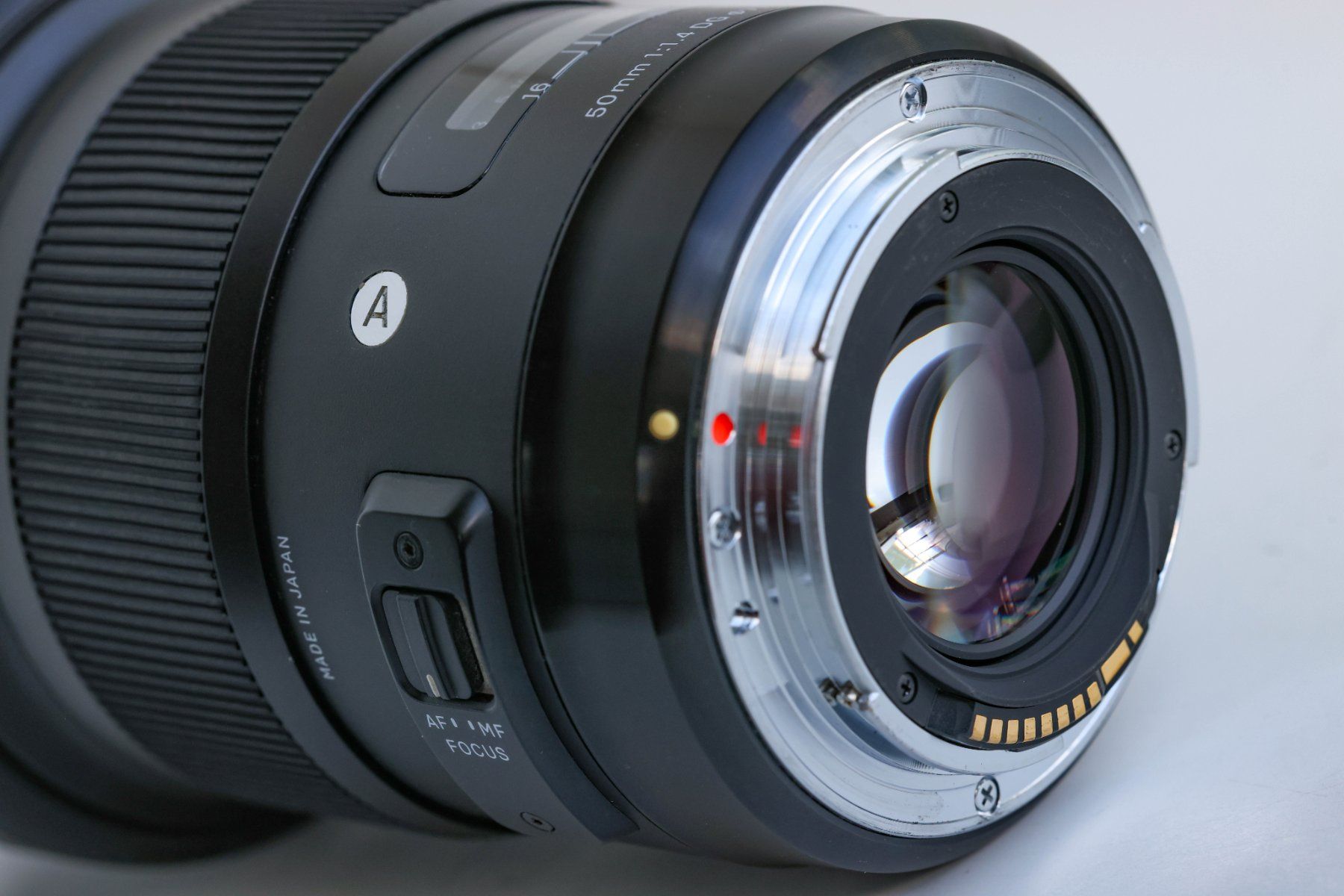 Sigma Obiettivi: Sigma 50mm 1:1.4 DG ART Canon – Usato da Zug venduto da rogtrlee 3