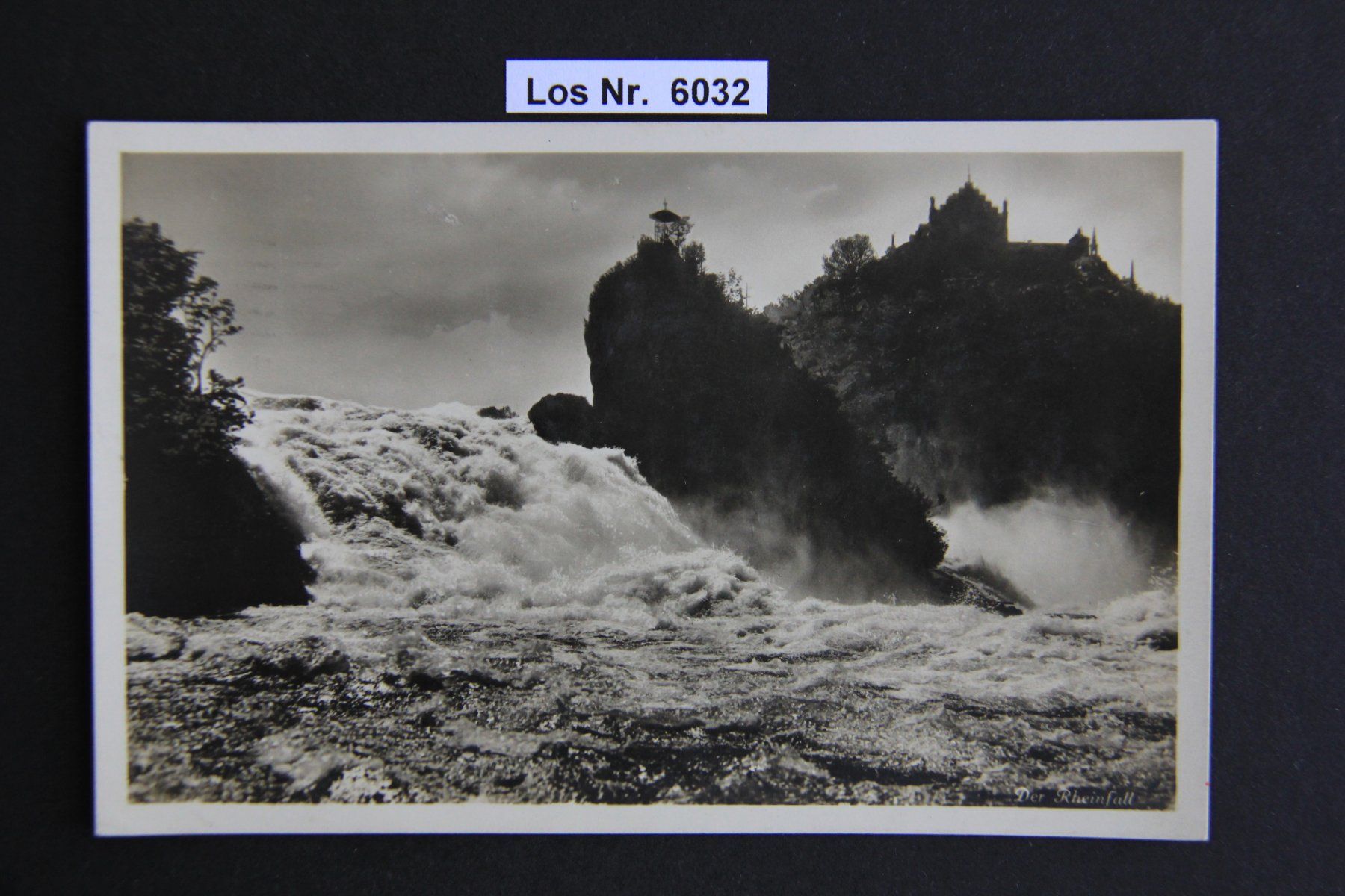 Cartoline postali: Ansichtskarte Der Rheinfall 20iger Jahre            Los 6032 – Usato da Volken venduto da jukon65