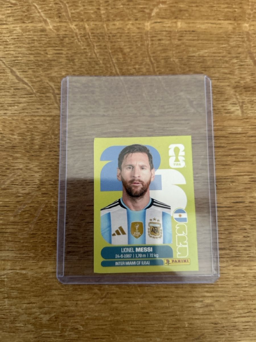Panini Carte collezionabili: Panini Bild WM 2026 Messi – Nuovo (secondo la descrizione) da Frauenfeld venduto da Ufi83