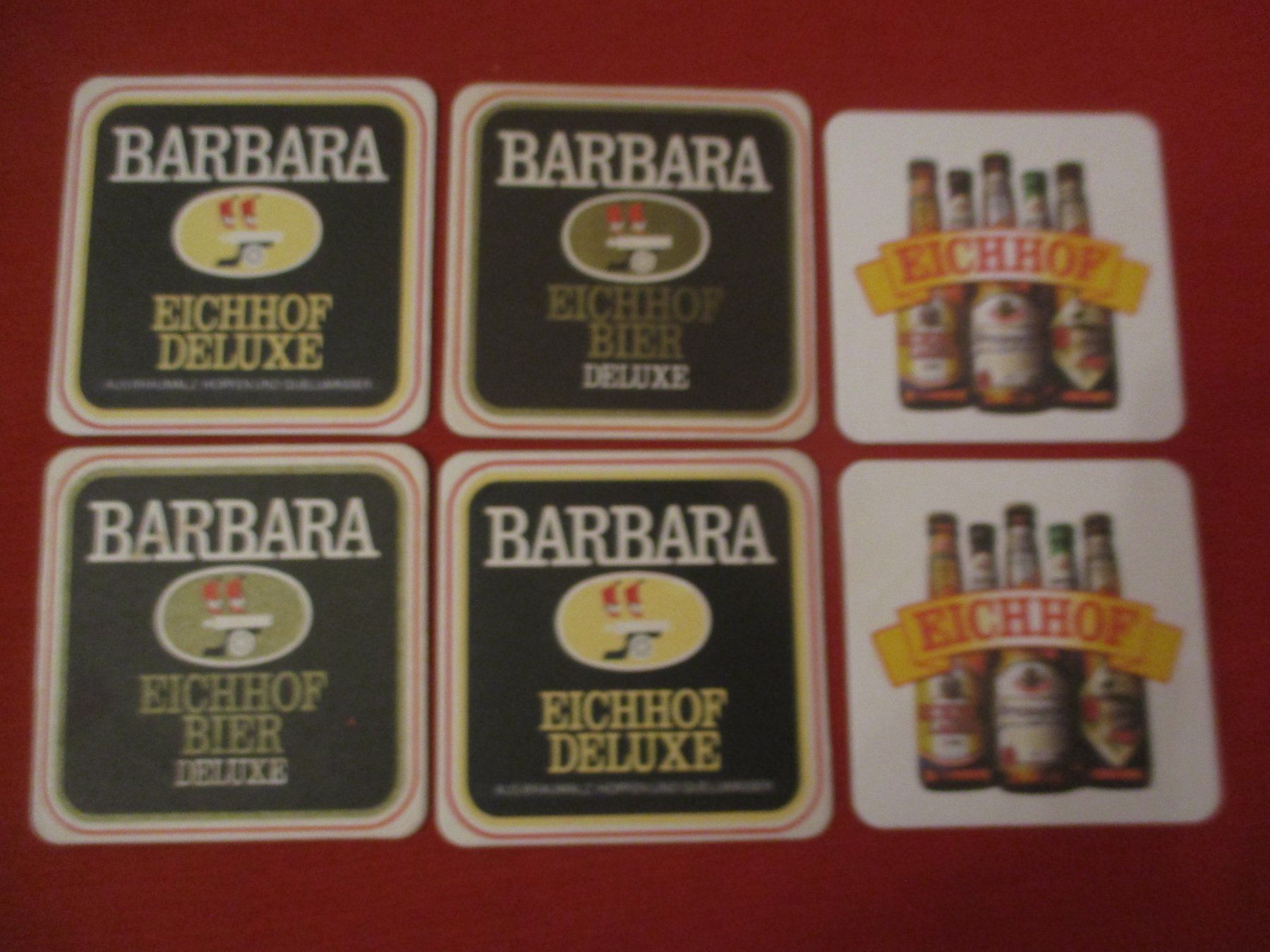 Eichhof Sottobicchieri: Bierdeckel Eichhof Barbara – Usato da Birsfelden venduto da alles-muss-raus 1