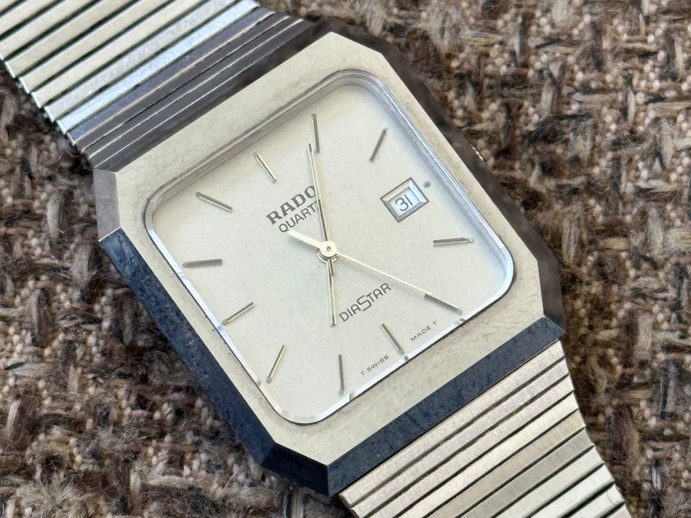 Vintage Herrenuhr RADO Diastar Quarz 129.0116.3 RAR (Gebraucht) in ...