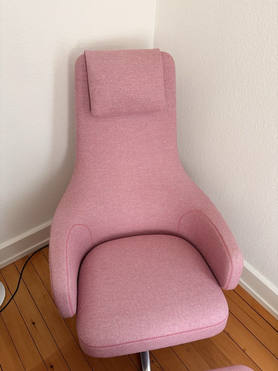 Vitra Sessel: Vitra Repos Sessel Rosa – Neu (gemäss Beschreibung) aus Zug von mar_99vh 1