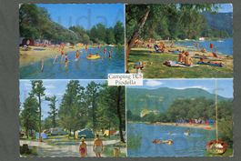 AK color Lugano- Muzzano TI Agno,Camping TCS Piodella ≈ 1967