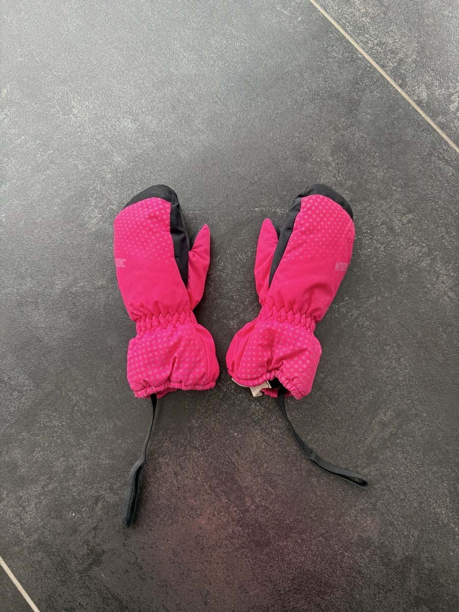 Kinderhandschuhe: Pinkige Skihandschuhe KTEC Grösse 3 – Gebraucht aus Hindelbank von Bstalder