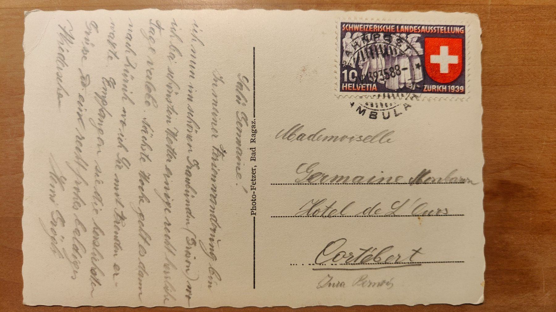 Cartoline postali: Maienfeld um 1935 – Usato da St. Erhard venduto da Chaeferli6 1