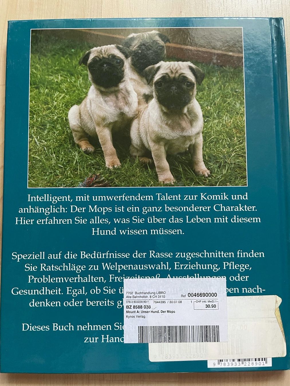 Bücher: Der Mops – Neu (gemäss Beschreibung) aus Münsingen von Ckolibri 1