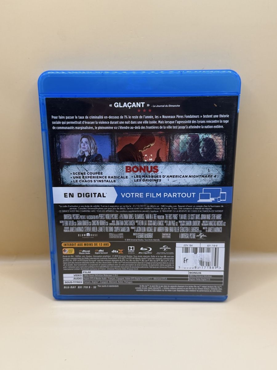Alle DVDs: Blu-Ray American Nightmare 4 - Les Origines – Gebraucht aus Genève von sho_67qj 1
