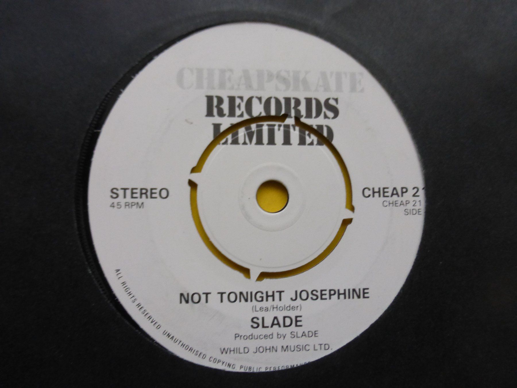 Schallplatten: Slade – Wheels Ain't Coming Down – Gebraucht aus Zürich von Swiss57 1