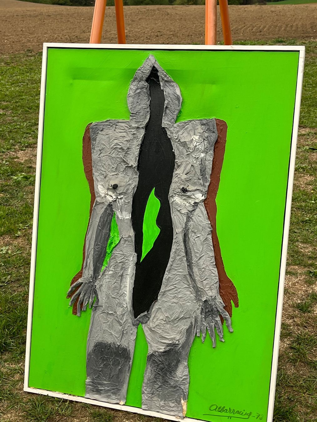 Foto & Immagini: Kunstwerk Bild moderne Mischtechnik  Albarracini – Usato da Allmendingen b. BE venduto da juair 4