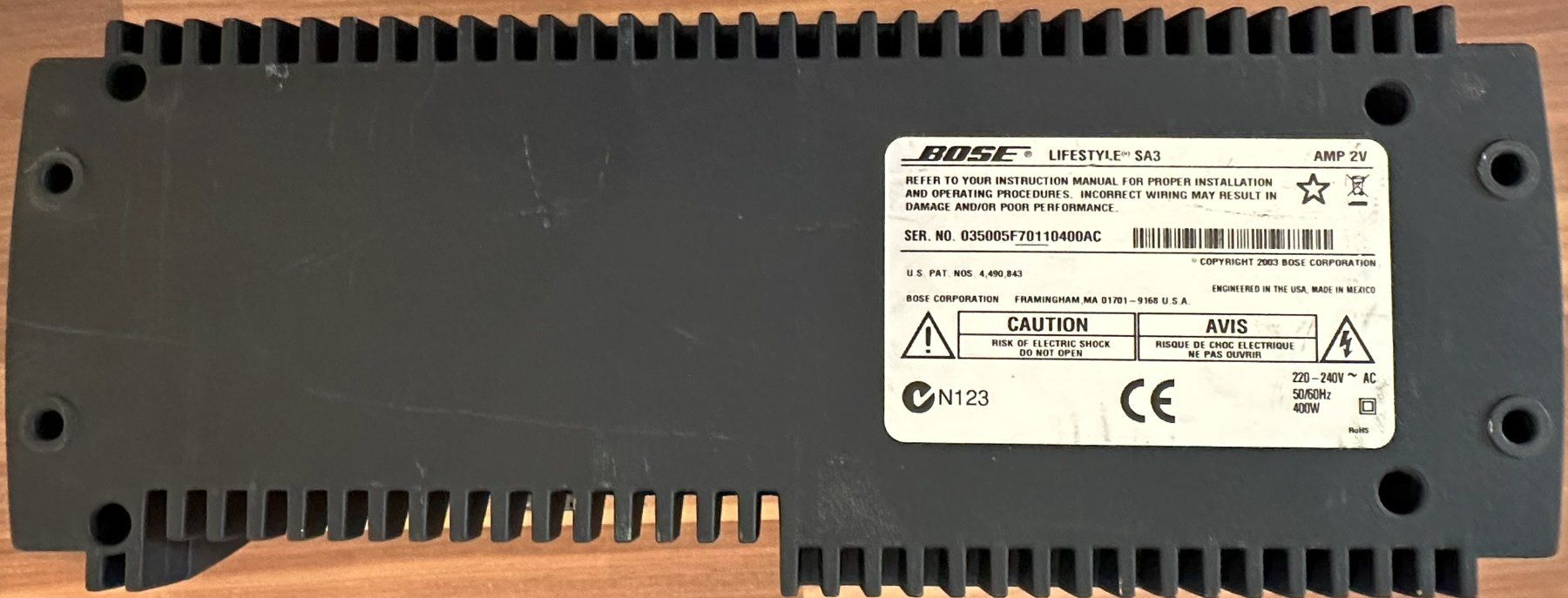 Bose Verstärker: Bose Livestyle SA3 Verstärker – Gebraucht aus Schönenberg ZH von Satspezie 4