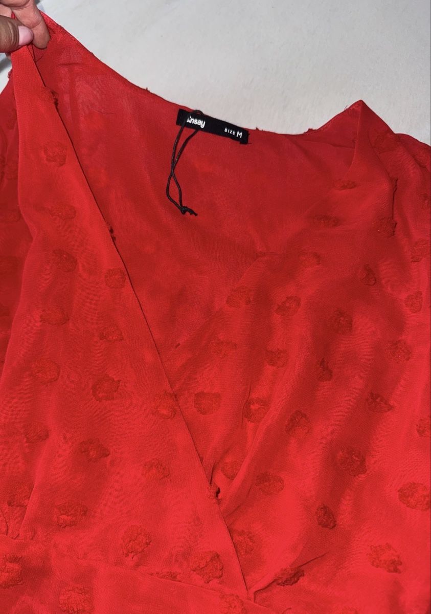 Robes: Rotes langarm Kleid – Neuf (Voir description) à Spreitenbach par mar_7f8c 1