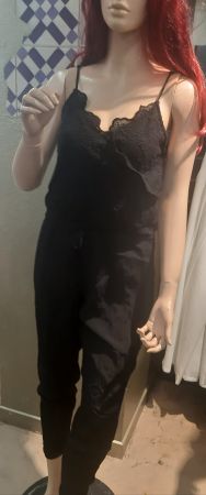 Elegantes Jumpsuit -Schwarz- NEU! Gr. S