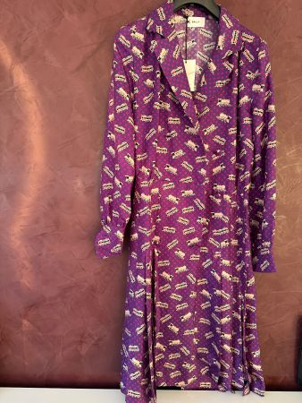 Bally zartes Kleid Seide 100% XS:Länge110, Taille 34 Brust48