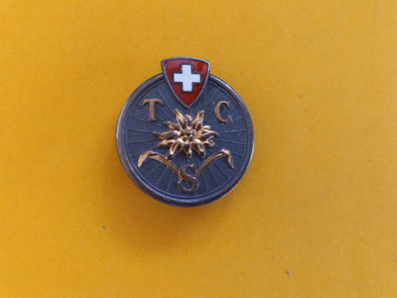 TCS Placchette & Badge: Insigne ancien TCS – Usato da Rossens FR venduto da Souris1