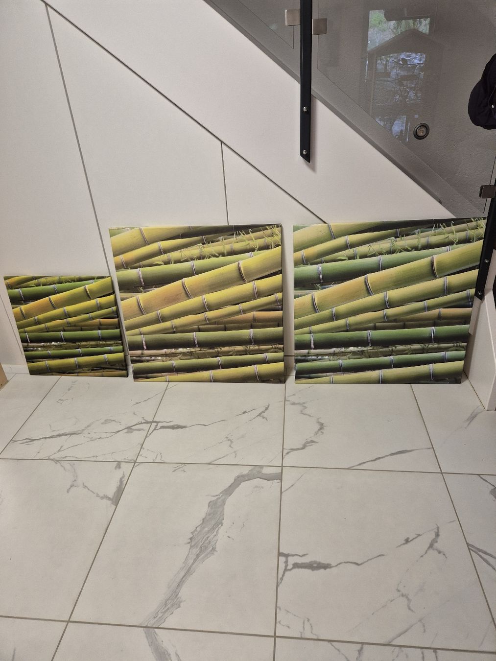 Poster & Bilder: Bambus Biler 3er Set Leinwand – Gebraucht aus Krauchthal von SamsPuce