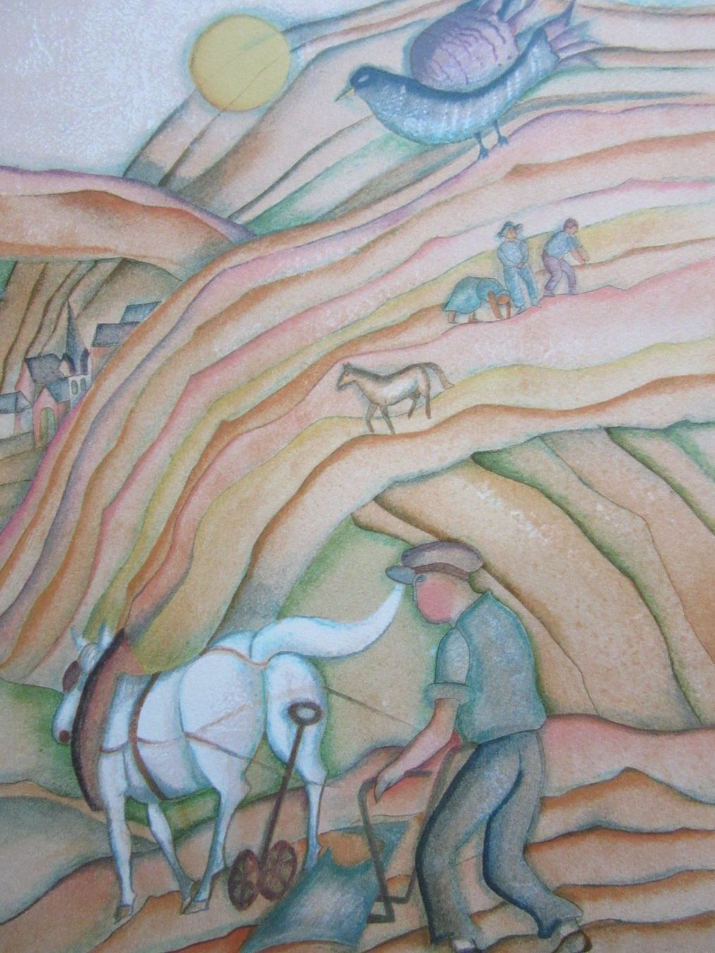 Grafica & Litografie: FRANCOISE DEBARDT LITHOGRAPHIE – Usato da Gersau venduto da grafik-kunst 2