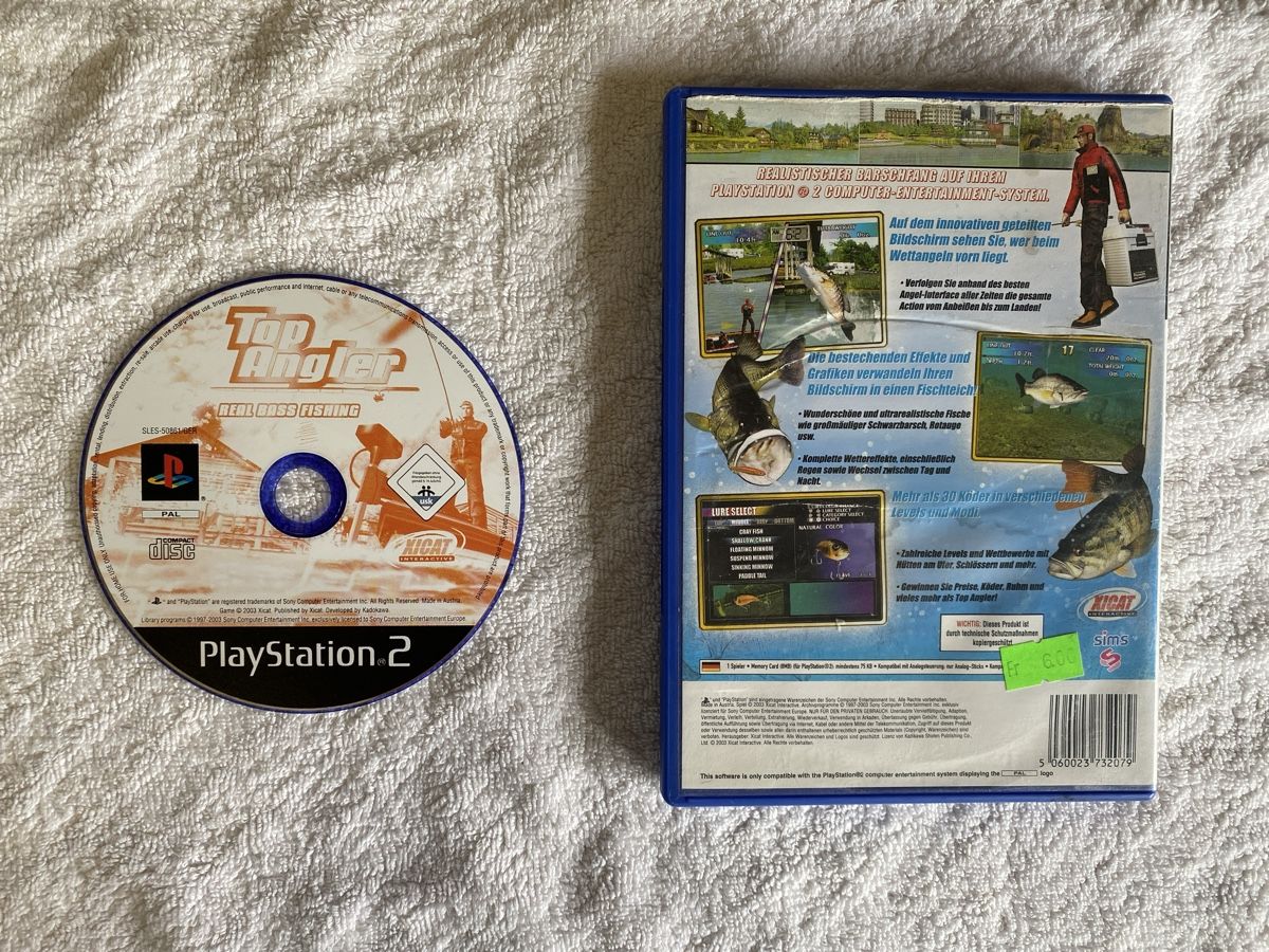 Sony Giochi: Top Angler PS2 – Usato da Reichenbach i. K. venduto da Daniel840 1