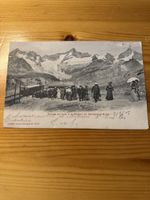 Carte postale ancienne Gornergrat-Kulm 1909 Rares souvenirs 