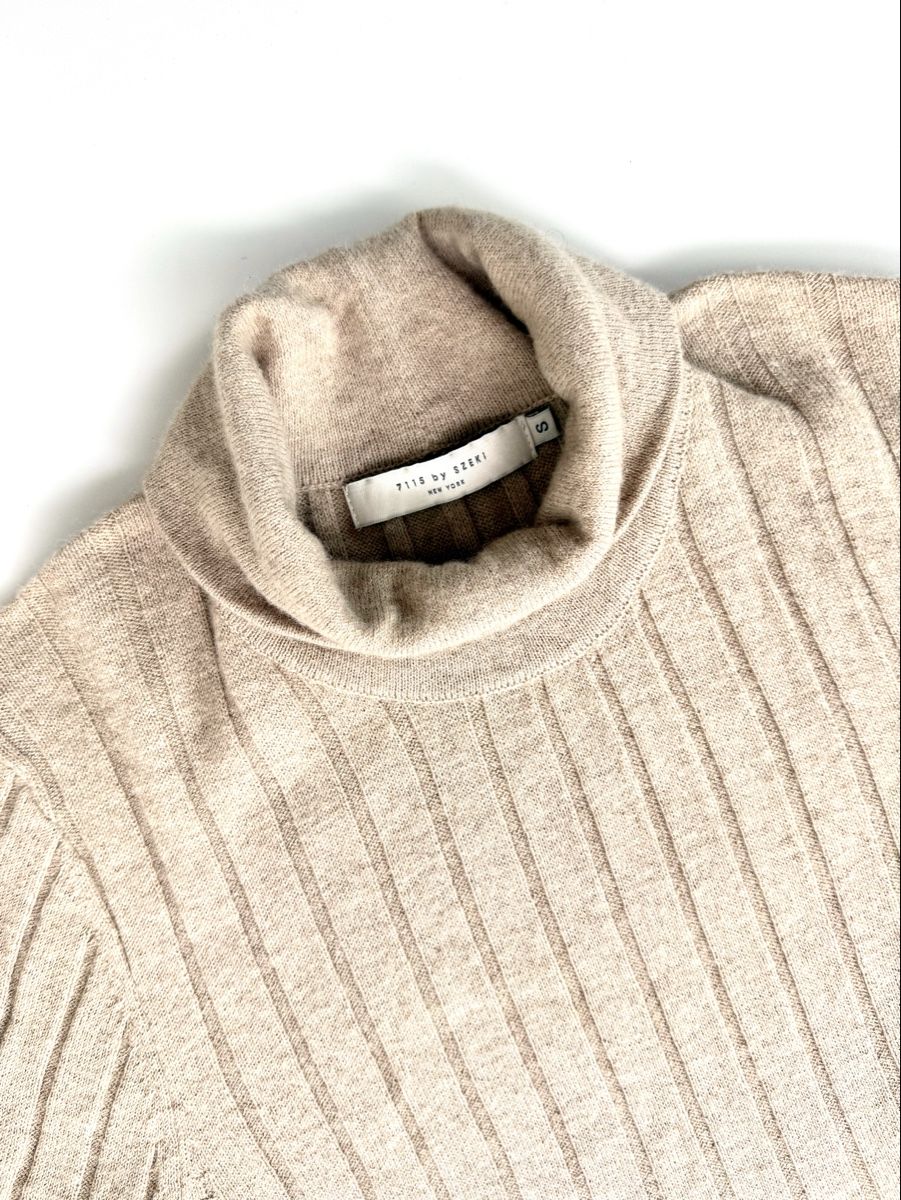 Maglioni & Felpe: Beiger Yak-Rollkragenpullover by 7115 by szeki – Nuovo (secondo la descrizione) da Basel venduto da A-Z-B 2
