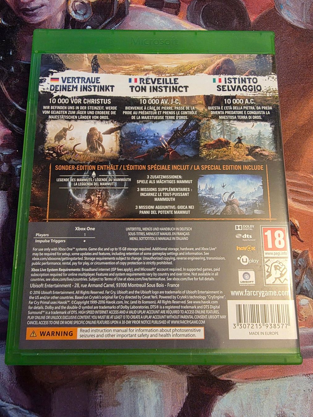Giochi: Farcry Primal - Xbox One - Special Edition – Usato da Mörigen venduto da Gadgeteer 1
