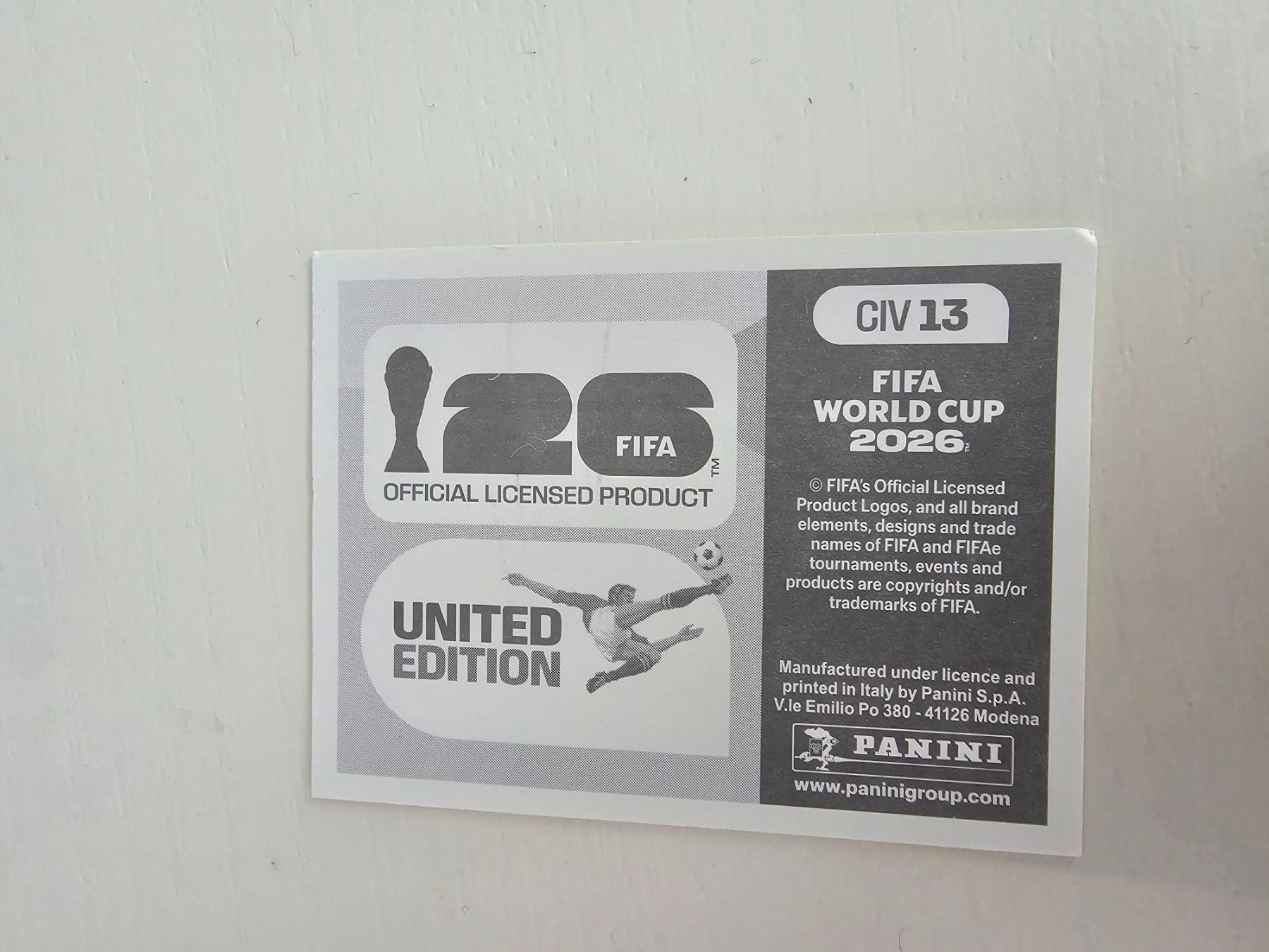 Panini Cartes à collectionner: CIV 13 – D'occasion à Pregassona par sig_6v2k 1