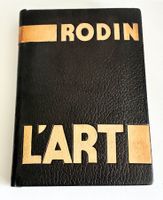 RODIN L'ART ledergebundenes Buch 1924