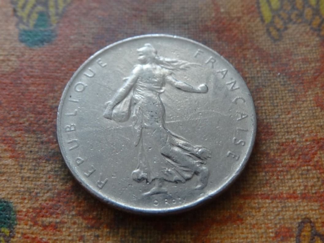 Alle Münzen: FRANCE  1 Francs  1971  (Z) – Gebraucht aus Romanel-sur-Lausanne von Swift13 1
