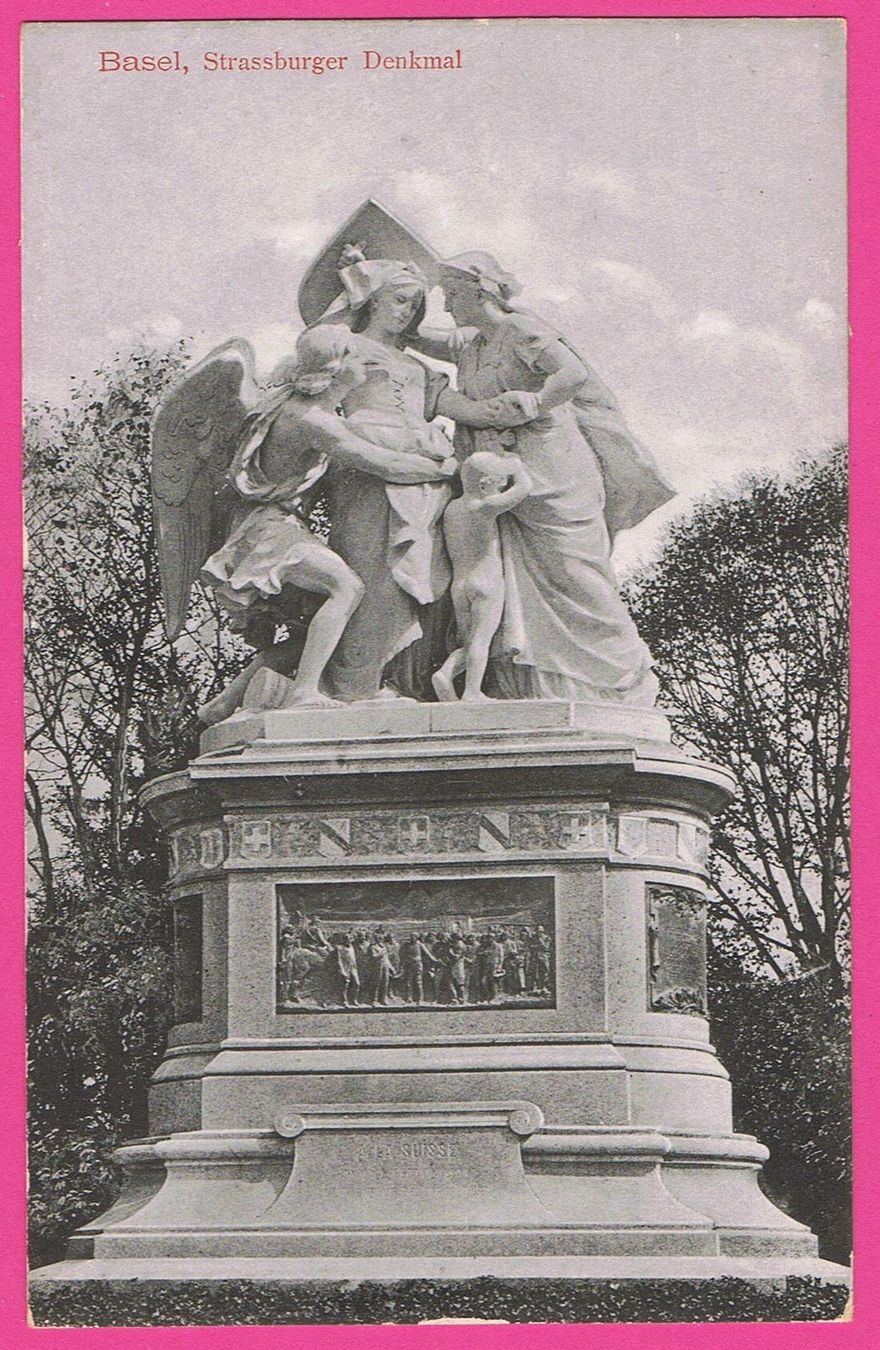 Cartes postales: Basel Strassburger Denkmal – D'occasion à Einsiedeln par dillie