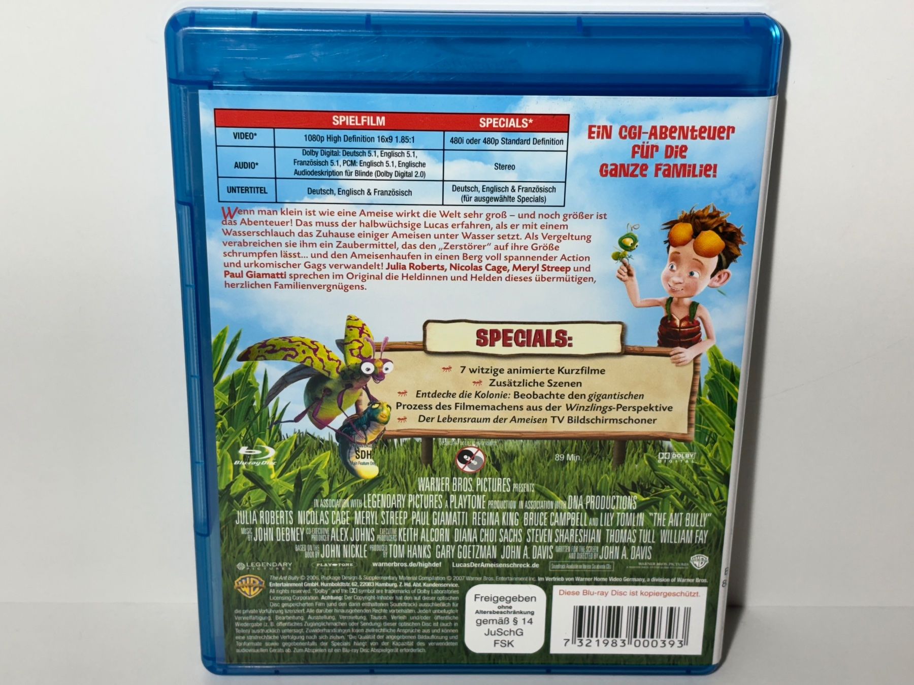Tutti i DVDs: Lucas, der Ameisenschreck Blu Ray – Usato da Wilderswil venduto da Sstriker 1