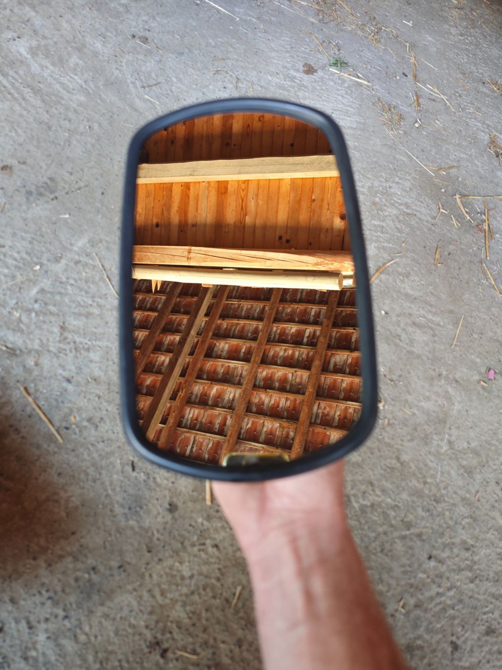 Trattori: Rückspiegel Granit – Usato da Oberhasli venduto da Steyr8180