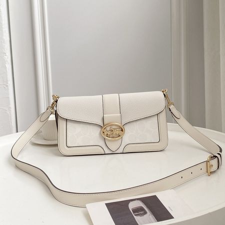 Coach Georgia Chalk Shoulder Bag