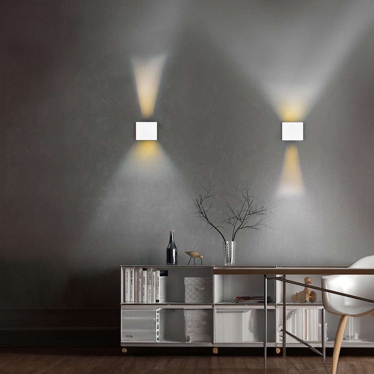 Lampade: LED Aussen Wandleuchte, IP44, 10 cm – Nuovo (secondo la descrizione) da Kreuzlingen venduto da Smart-Light 1