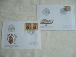 1988 / 89 Bundesfeier auf dem Rütli 2 Belege