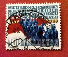 Nr.1328 Genfer Konvention Sondermarken GESTEMPELT 2009   