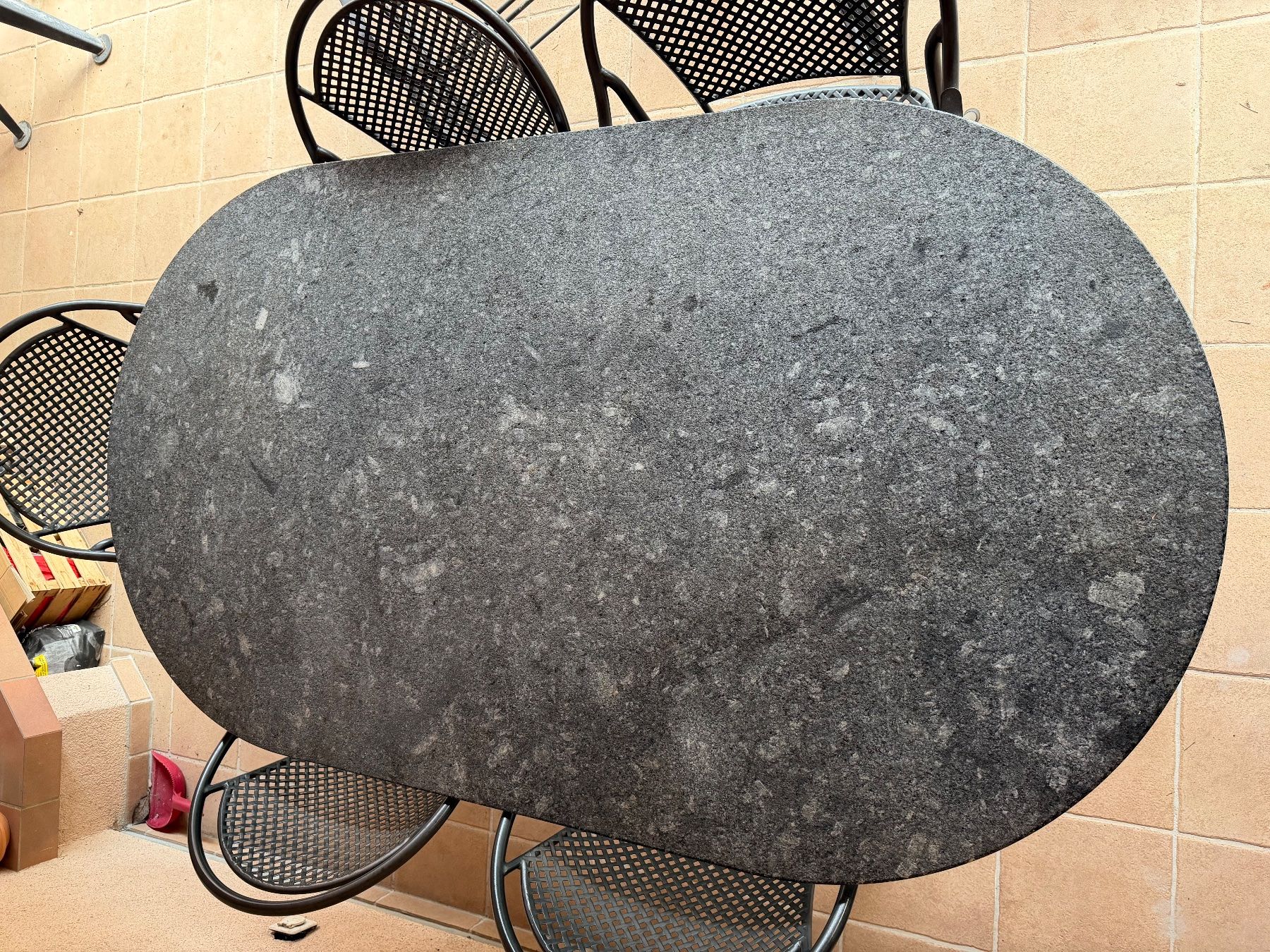 Hunn Set di tavolo e panche: Granit Gartentisch Stühle und Liegen – Usato da Witterswil venduto da wgw_8zyb 3