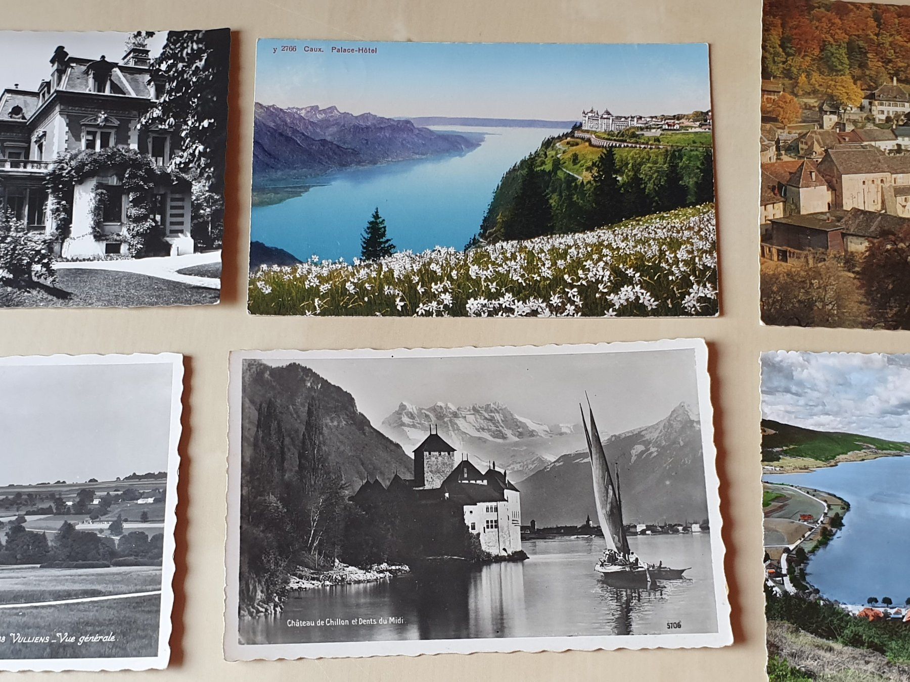 Cartoline postali: 10 x Karten Waadt ab 1920 – Usato da Stansstad venduto da collectorsshop 2