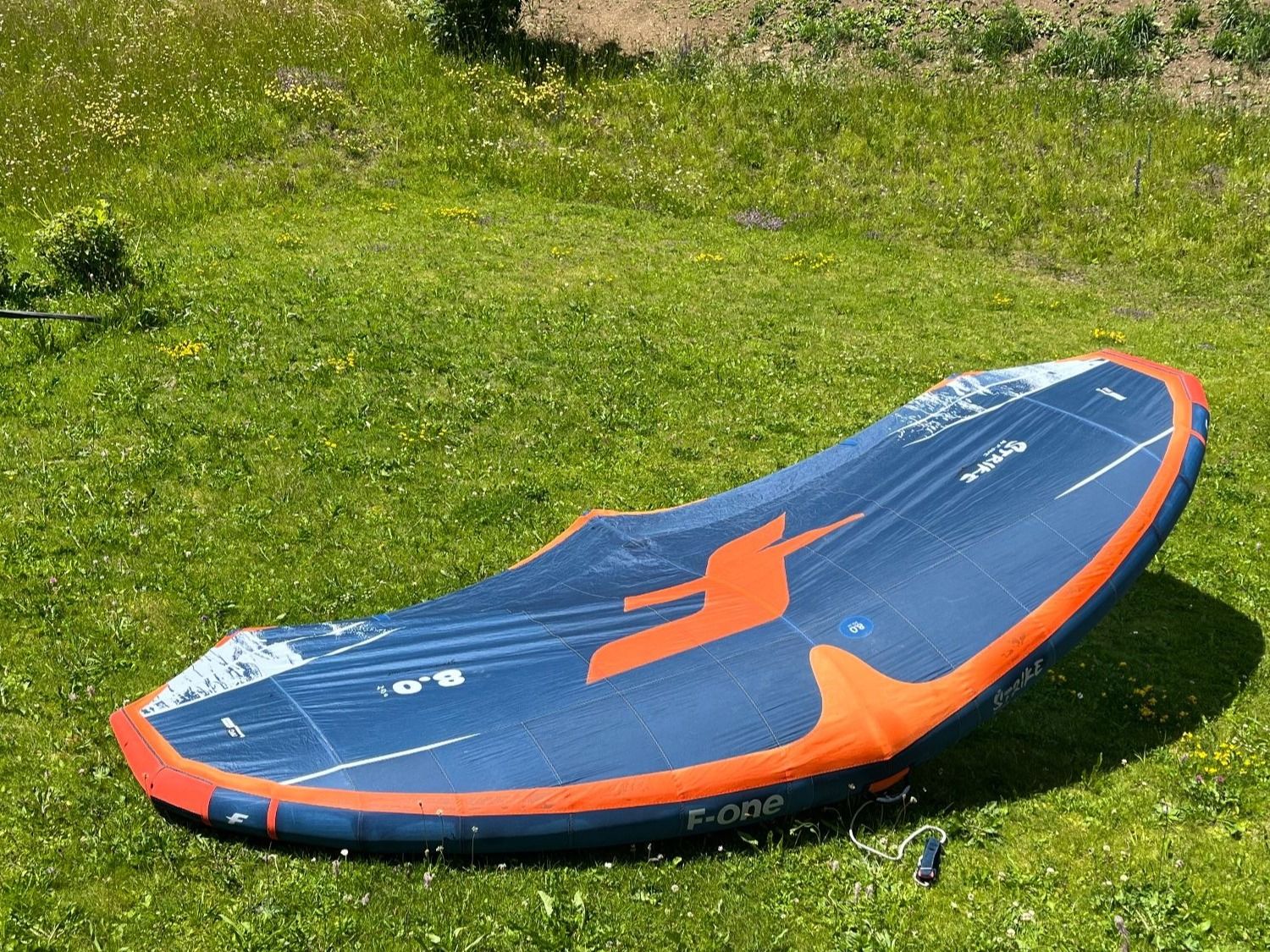 Surfen: F-One Strike CWC 8m v2 – Gebraucht aus davos wolfgang von