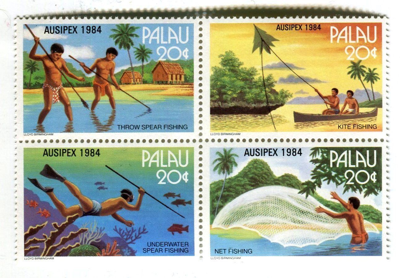 Alle Briefmarken: Briefmarken "Fische. Fischerei". Palau. – Neu und originalverpackt aus Basel von Butsch5