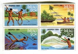 Briefmarken "Fische. Fischerei". Palau.