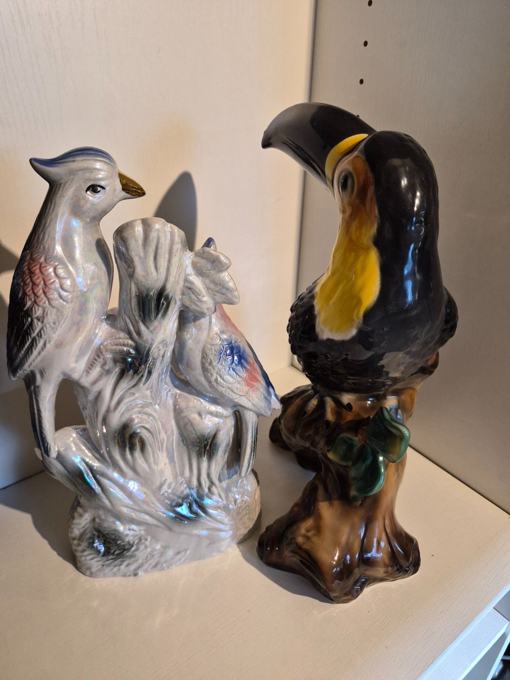 Statuette: Keramik Vogelfiguren – Usato da Münchenstein venduto da tsp01