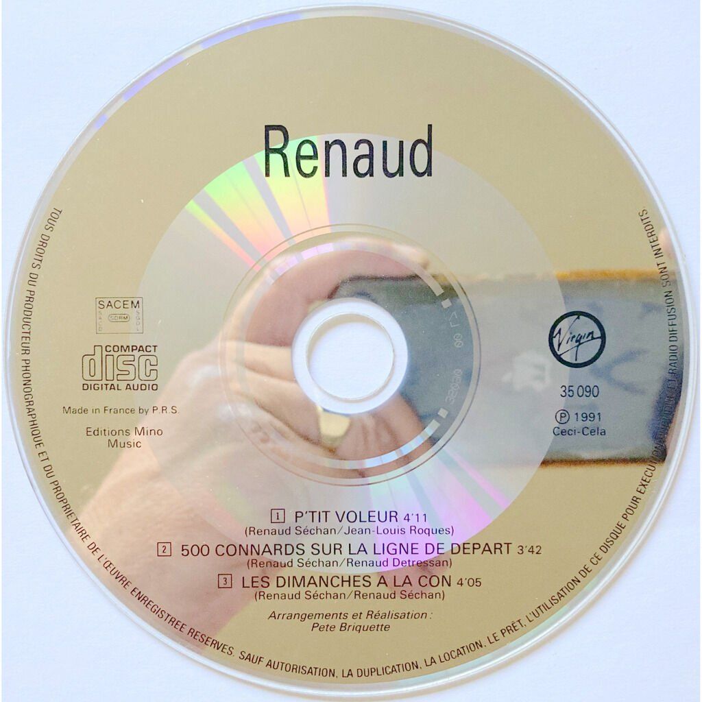 CDs: RENAUD - P'TIT VOLEUR (1 MAXI-CD) – Gebraucht aus Bottens von hotter-than-hell 2
