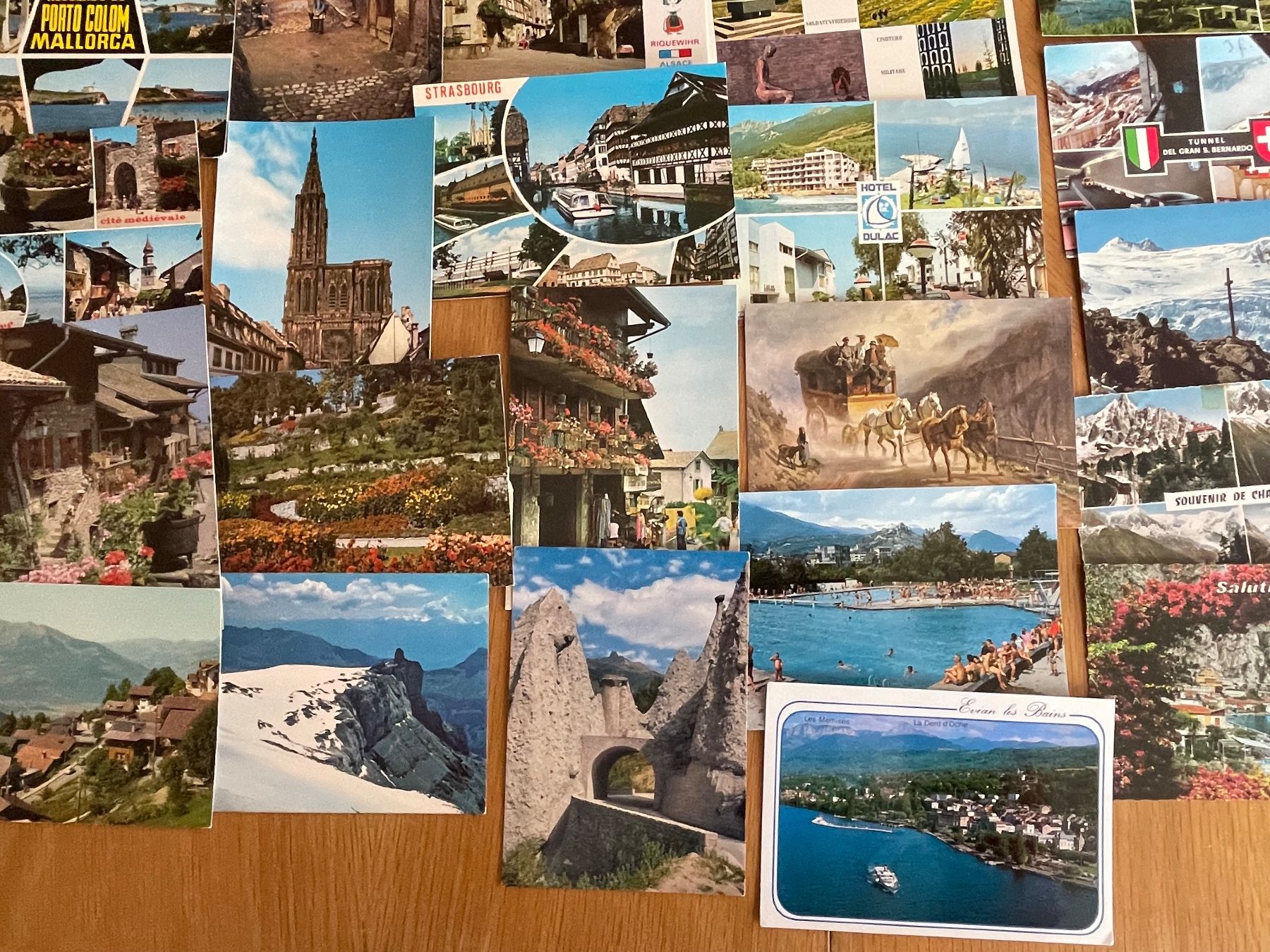 Ansichtskarten: 100 cartes, verso vierge. – Gebraucht aus Sonceboz-Sombeval von Comment2 7