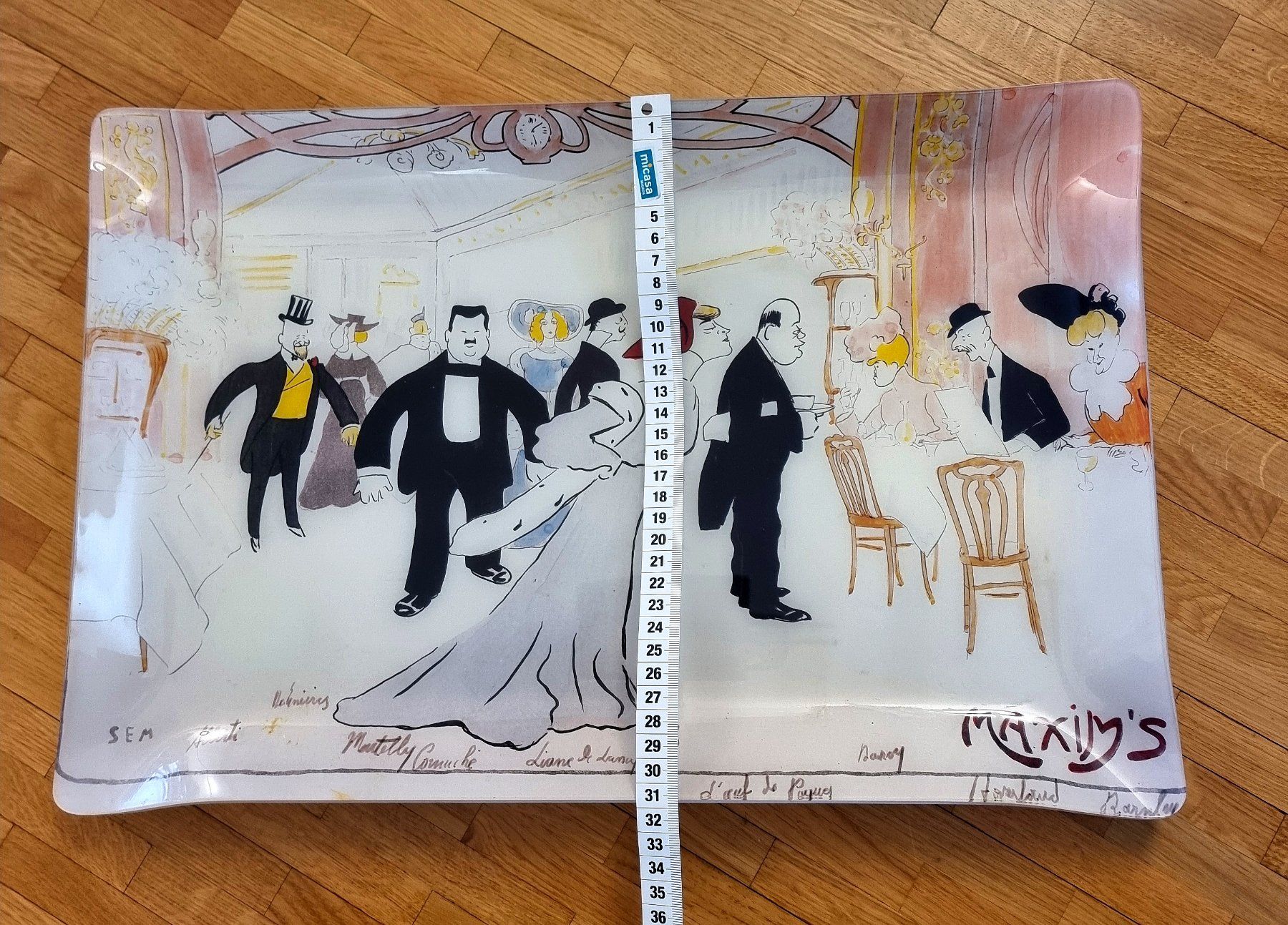 Pareti & Soffitti: Plateau vintage Maxim's – Usato da Veyrier venduto da Leilazizou 3