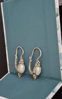 Wunderschöne Vintage Ohrringe mit Perlen – Silber 925