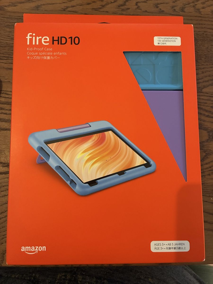 Covers & Borse: Hülle Fire HD 10-Tablet, blau – Nuovo e nell'imballaggio originale da Saland venduto da Francyherrera