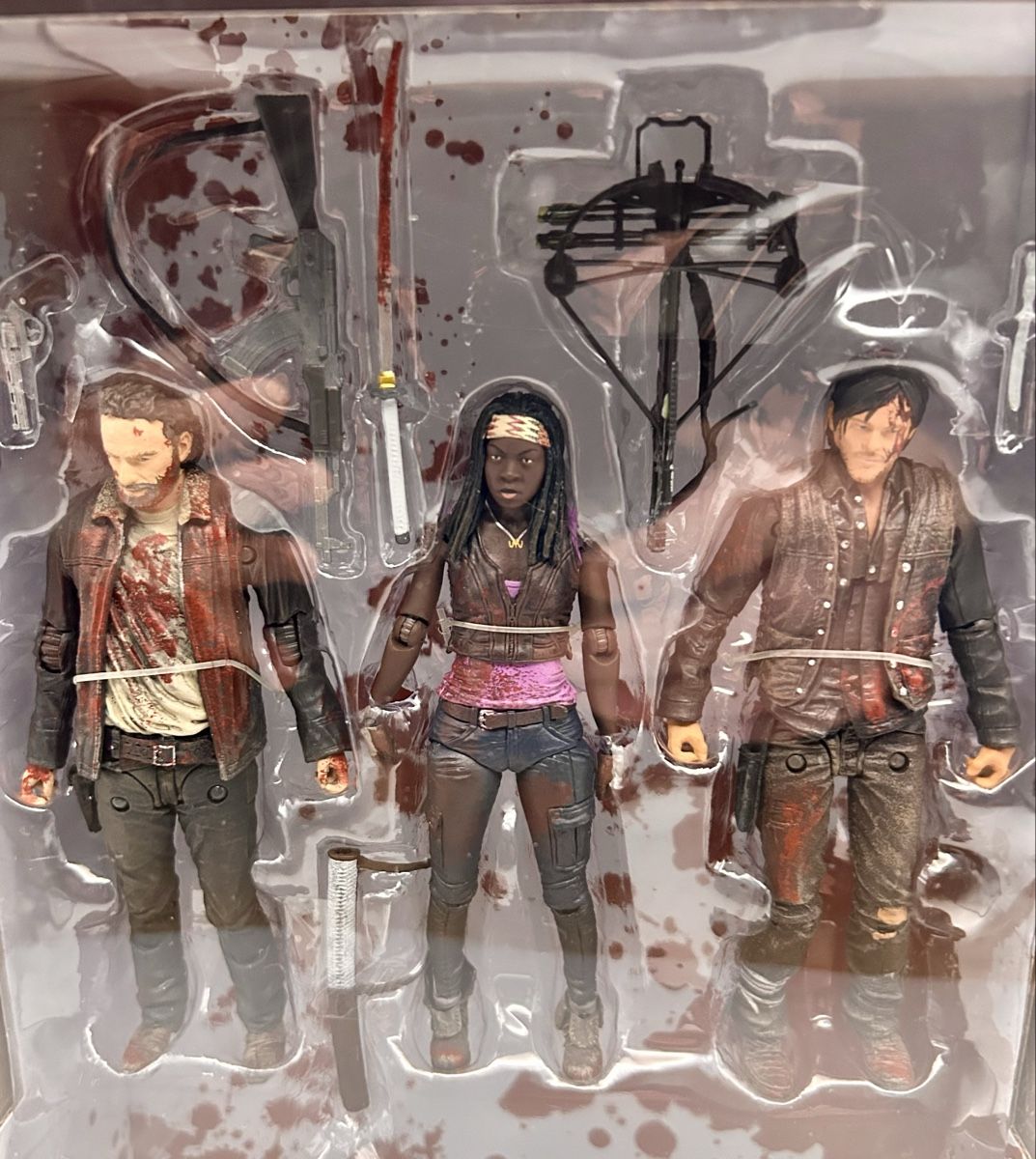 Statuette: The Walking Dead Figuren Set mit Rick, Michonne & Daryl – Nuovo e nell'imballaggio originale da Oberhasli venduto da Schneeschueh 4