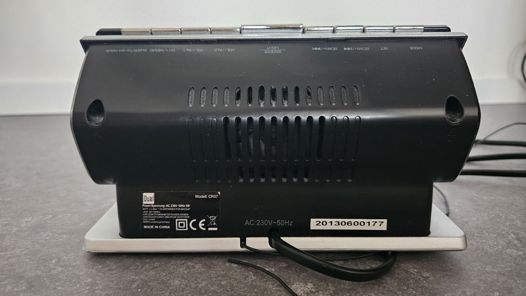 Dual Sveglie: Dual Uhrenradio CR 07 – Usato da Arbon venduto da Kornflex 3